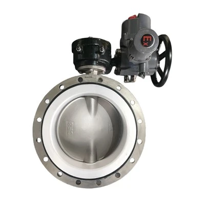 Ptfe-siddende sommerfugleventil