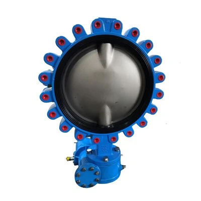 Sommerfugleventil af semi-lug type