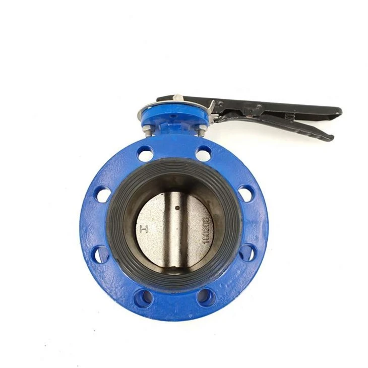 Håndter flange sommerfuglventil