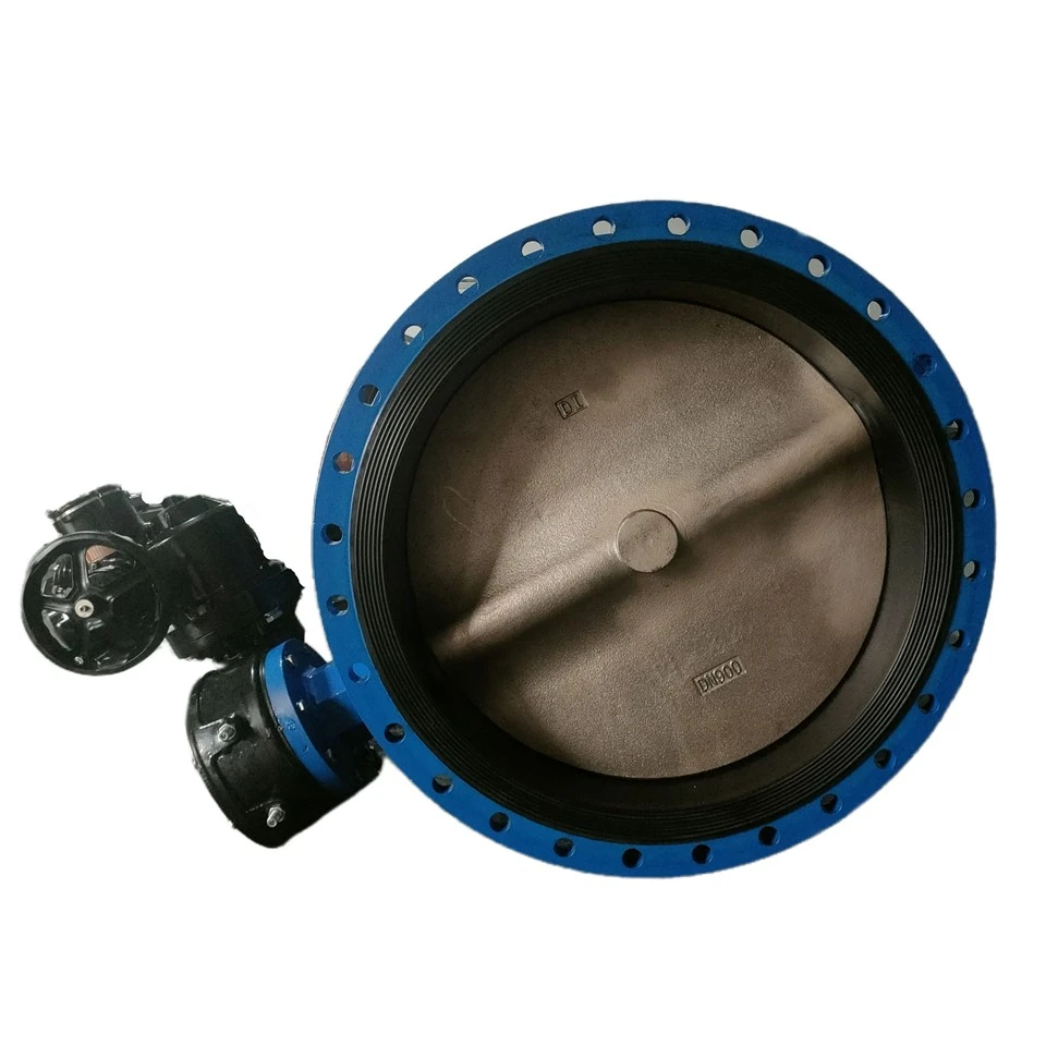 Stor diameter elektrisk flange sommerfugleventil