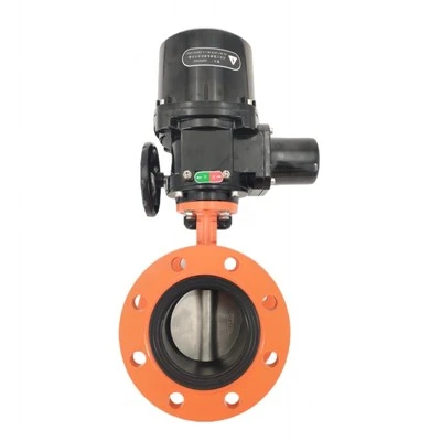 Elektrisk Flange Butterfly Ventil