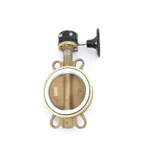 Nikkel-aluminium bronze wafer sommerfuglventil