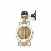 Nikkel-aluminium bronze wafer sommerfuglventil